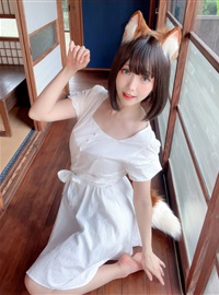 ElyEE子 Vol.117 2023.July B-Dongitsune ~White dress 白洋裝狐少女(54)